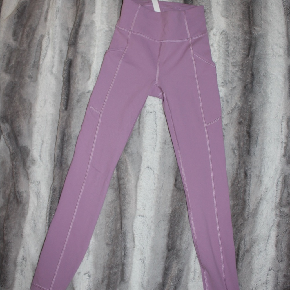 Lululemon Wunder Under Smooth Tight With Pockets 28”